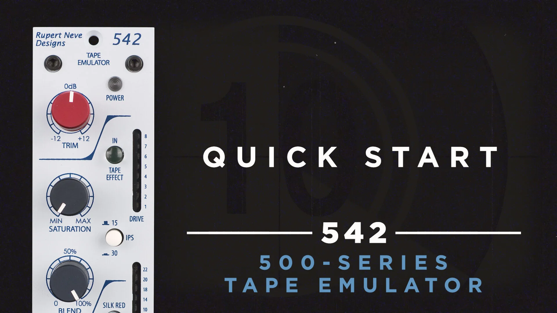 542 Tape Emulator (500 Series) — Rupert Neve Designs